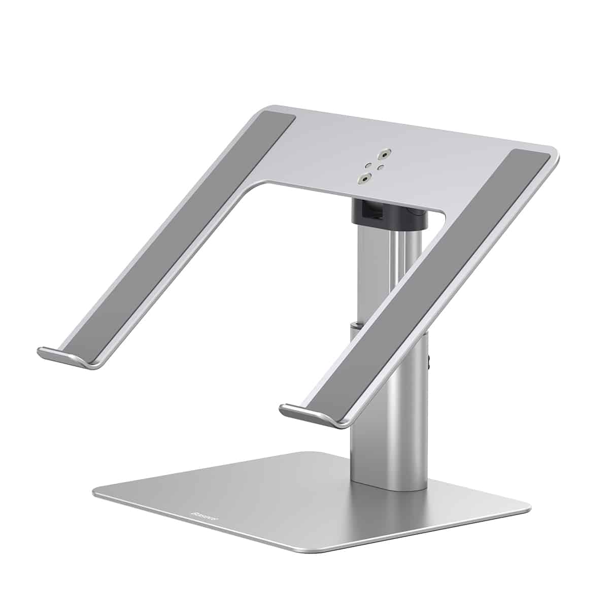 Baseus Metal Adjustable Laptop Stand | Non-slip Desktop Laptop Holder For Laptop Macbook Tablet Silver Baseus Metal Adjustable Laptop Stand | Non-slip Desktop Laptop Holder For Laptop Macbook Tablet Silver